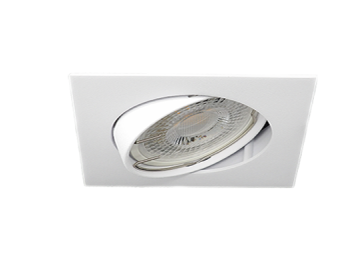 ENCASTRES LED POUR LAMPE GU10 carrés BTCO 50 BLANC