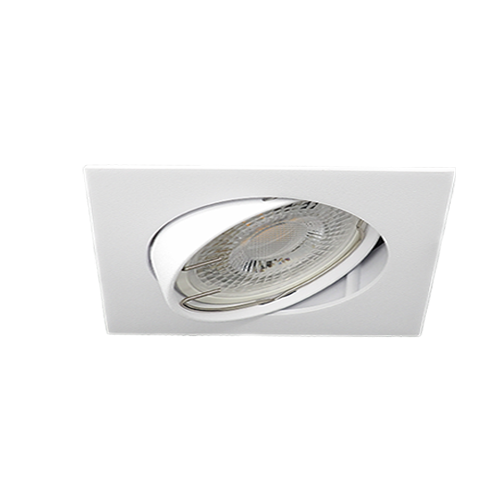 ENCASTRES LED POUR LAMPE GU10 carrés BTCO 50 BLANC