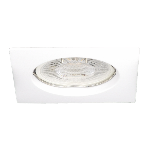 ENCASTRES LED POUR LAMPE GU5,3 carrés BTC 50 BLANC