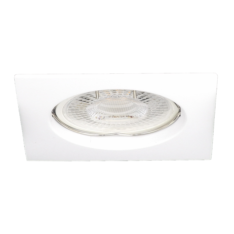 ENCASTRES LED POUR LAMPE GU5,3 carrés BTC 50 BLANC