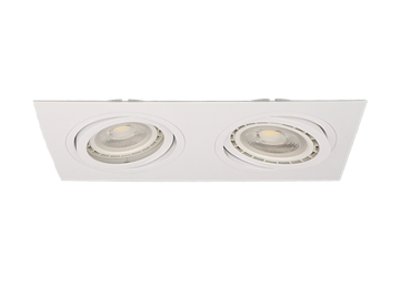 PROJECTEURS ENCASTRABLES LED MULTIDIRECTIONNELS POUR LAMPES AR111/37W KIT LCO/2X37W