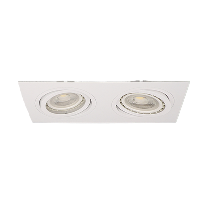 PROJECTEURS ENCASTRABLES LED MULTIDIRECTIONNELS POUR LAMPES AR111/37W KIT LCO/2X37W