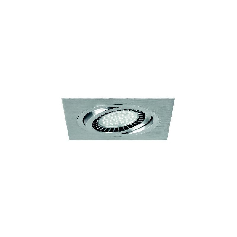 PROJECTEURS ENCASTRABLES LED MULTIDIRECTIONNELS POUR LAMPES AR111/37W KIT LCO/37W ALU BROSSE