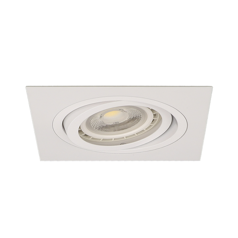PROJECTEURS ENCASTRABLES LED MULTIDIRECTIONNELS POUR LAMPES AR111/37W KIT LCO/37W BLANC