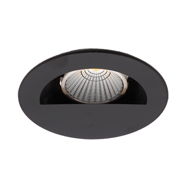 ENCASTRÉS LED Ø85 basse luminance SAM LRE SYM/10W NOIR