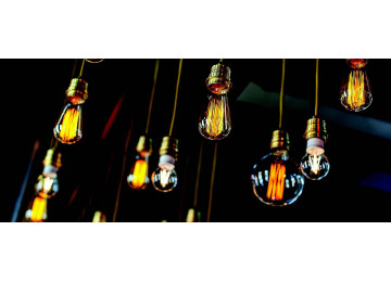 SUSPENSIONS DÉCORATIVES POUR LAMPES LED E27 SUSPENSIONS DÉCO E27 CHROME NOIR