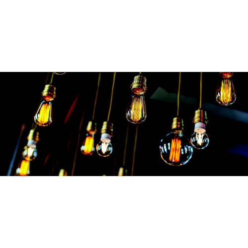 SUSPENSIONS DÉCORATIVES POUR LAMPES LED E27 SUSPENSIONS DÉCO E27 CHROME NOIR