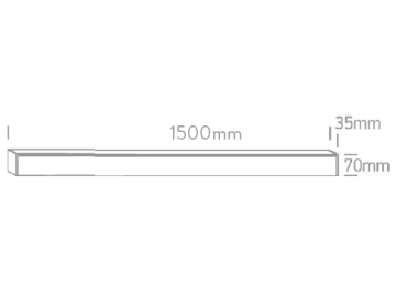 SUSPENSIONS À LED DIRECTE DIFLIGHT 50 BLANC