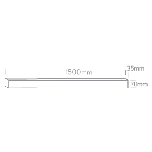 SUSPENSIONS À LED DIRECTE DIFLIGHT 50 BLANC