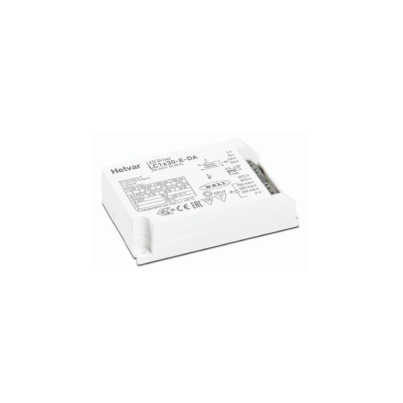 ALIMENTATION POUR LED INTEGREE DALI / Bouton Poussoir 30W DIMMABLE DALI LED DRIVER 30W 220-240V 0/50-60HZ 350 mA/500 mA/700 mA