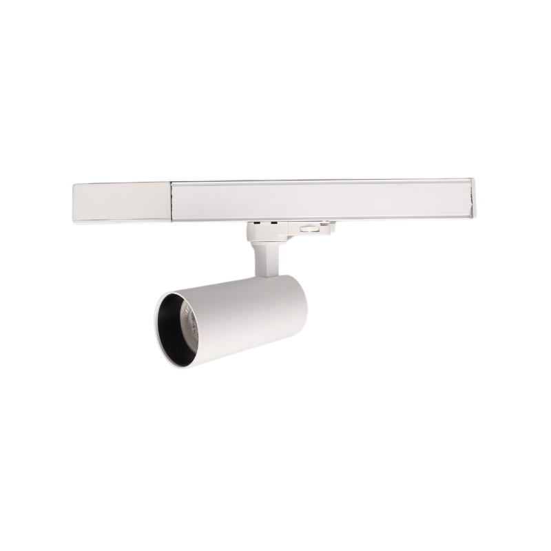 PROJECTEURS LED GU10 POUR RAIL 3 ALLUMAGES SANS LAMPE BLANC