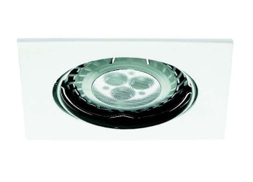 ENCASTRÉ LED FIXE GU10/5W KIT GCF/5W ALU BROSSE