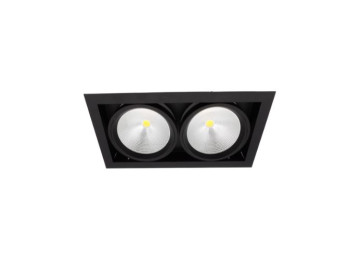 SAM MCR LED/2X25W/CCT/DIM NOIR