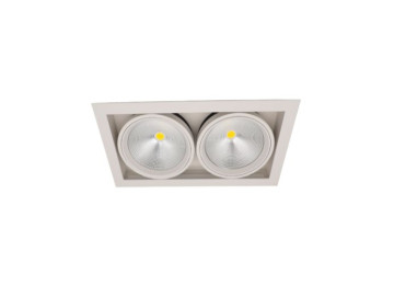 SAM MCR LED/2X25W/CCT/DIM BLANC