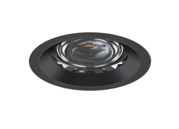 ENCASTRÉS LED sélection de temp. de coul. DARIO 12W NOIR