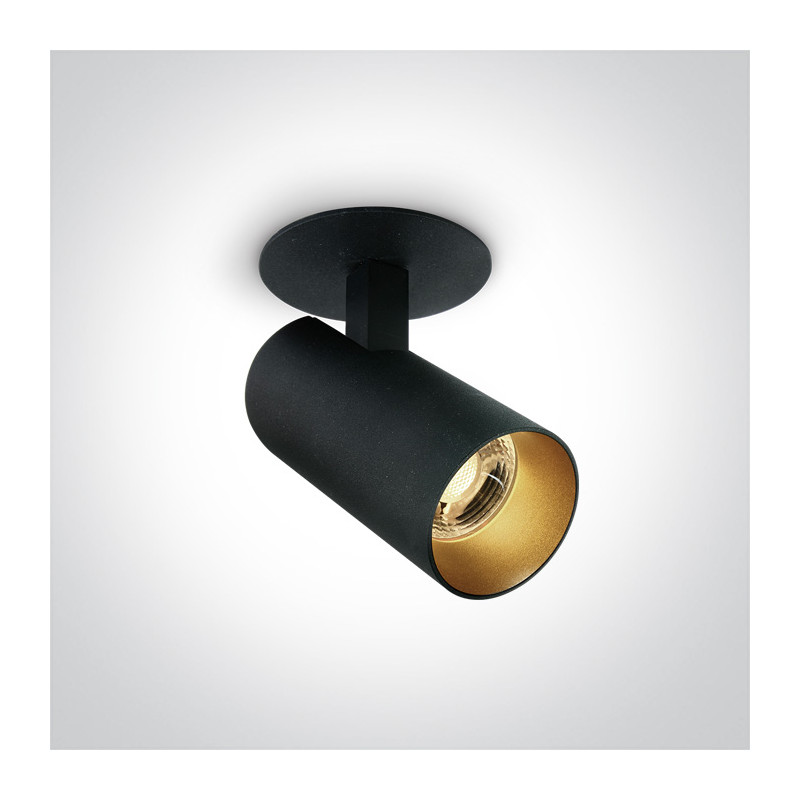 SPOT ENCASTRABLE VENUS 6.5W NOIR