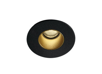 ENCASTRÉS LED basse luminance orientables MINI IP20 IP65 PTILED 2W 3000k NOIR