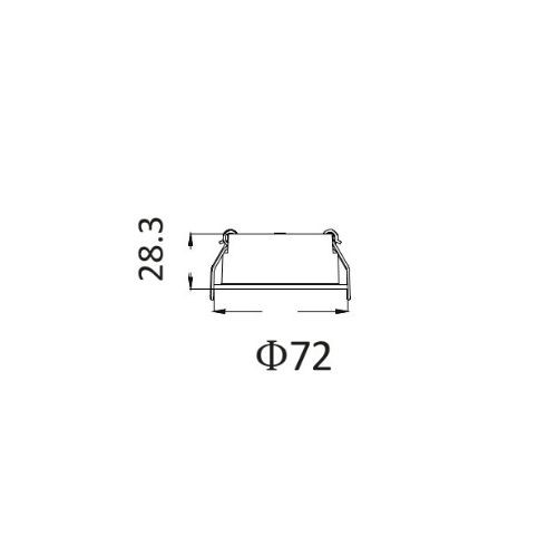ENCASTRÉS LED sélection de temp. de coul. DARIO 9W BLANC