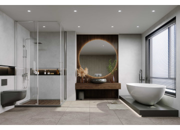 ENCASTRÉS LED étanches ip65 BASSE LUMINANCE SAUNALED 6.5W ÉTANCHE NOIR