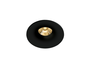 ENCASTRÉS LED étanches ip65 BASSE LUMINANCE SAUNALED 6.5W ÉTANCHE NOIR