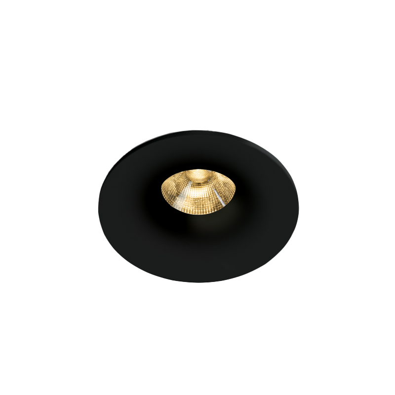 ENCASTRÉS LED étanches ip65 BASSE LUMINANCE SAUNALED 6.5W ÉTANCHE NOIR