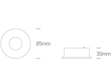 COMPACTLED 7W CCT BLANC