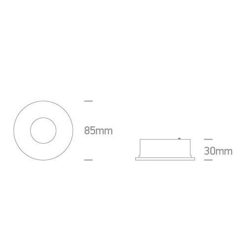 COMPACTLED 7W CCT BLANC