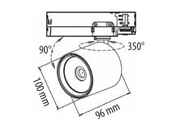 JETLED 20/30/40W CCT BLANC