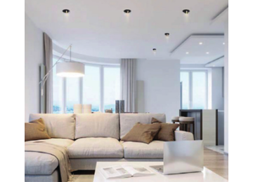 ENCASTRÉS LED INCLINABLES CCT MINILUCE 9W/CCT NOIR