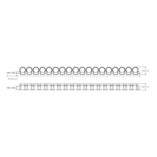 LED FlexiBLE étanche 2700°K/ 3000°K/4000°K / ip67 FLEXOLED